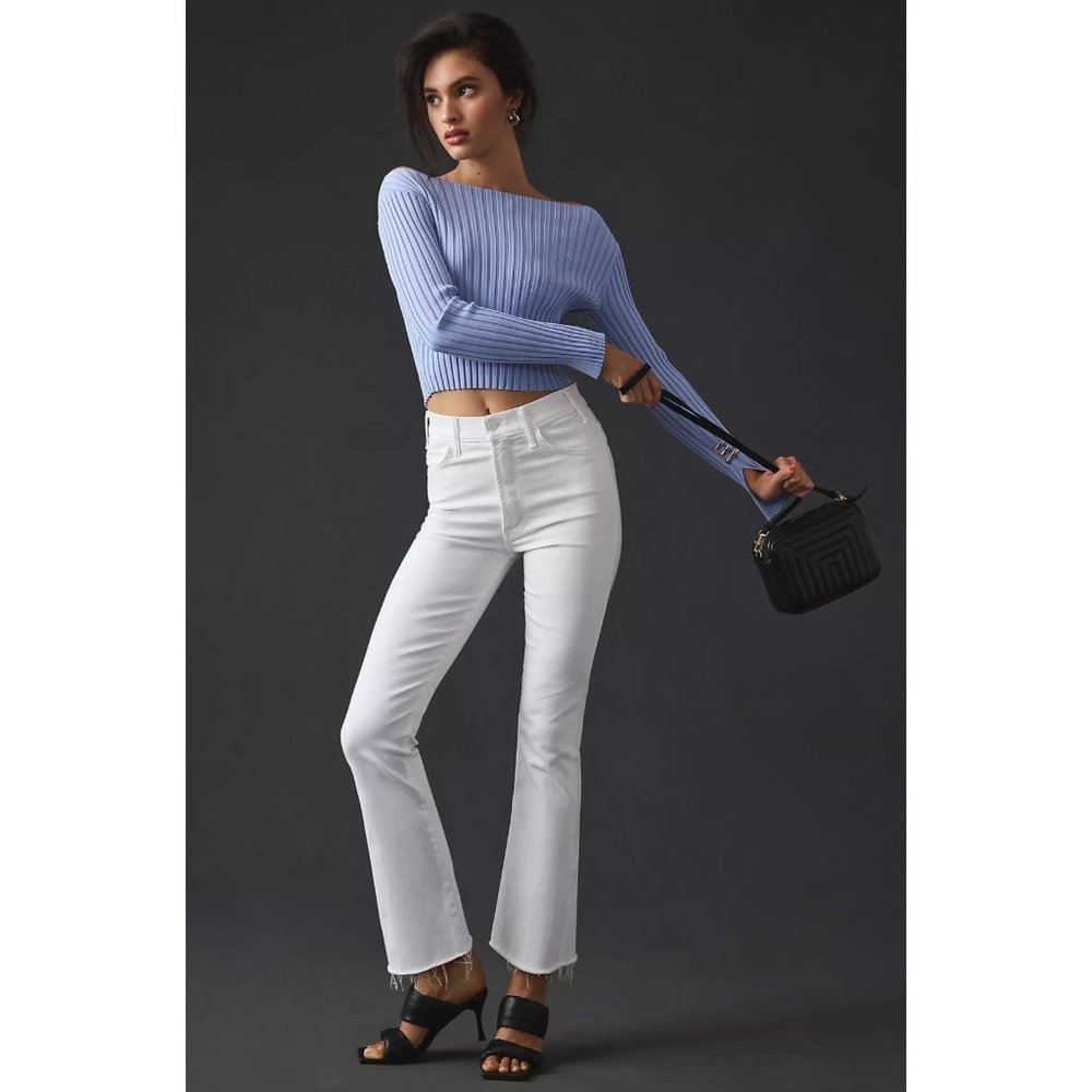 Mother The Hustler Ankle Fray In Fairest Of The All Size 26